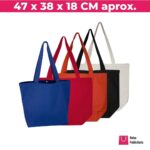 Bolsa de algodón canva modelo sustenta deluxe